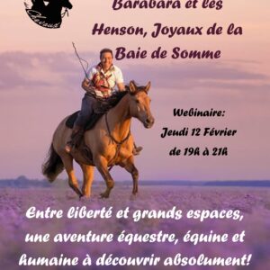Jeudi 12 Février de 19h à 21h: A la rencontre d'une Femme de Chevaux et d'une race atypique